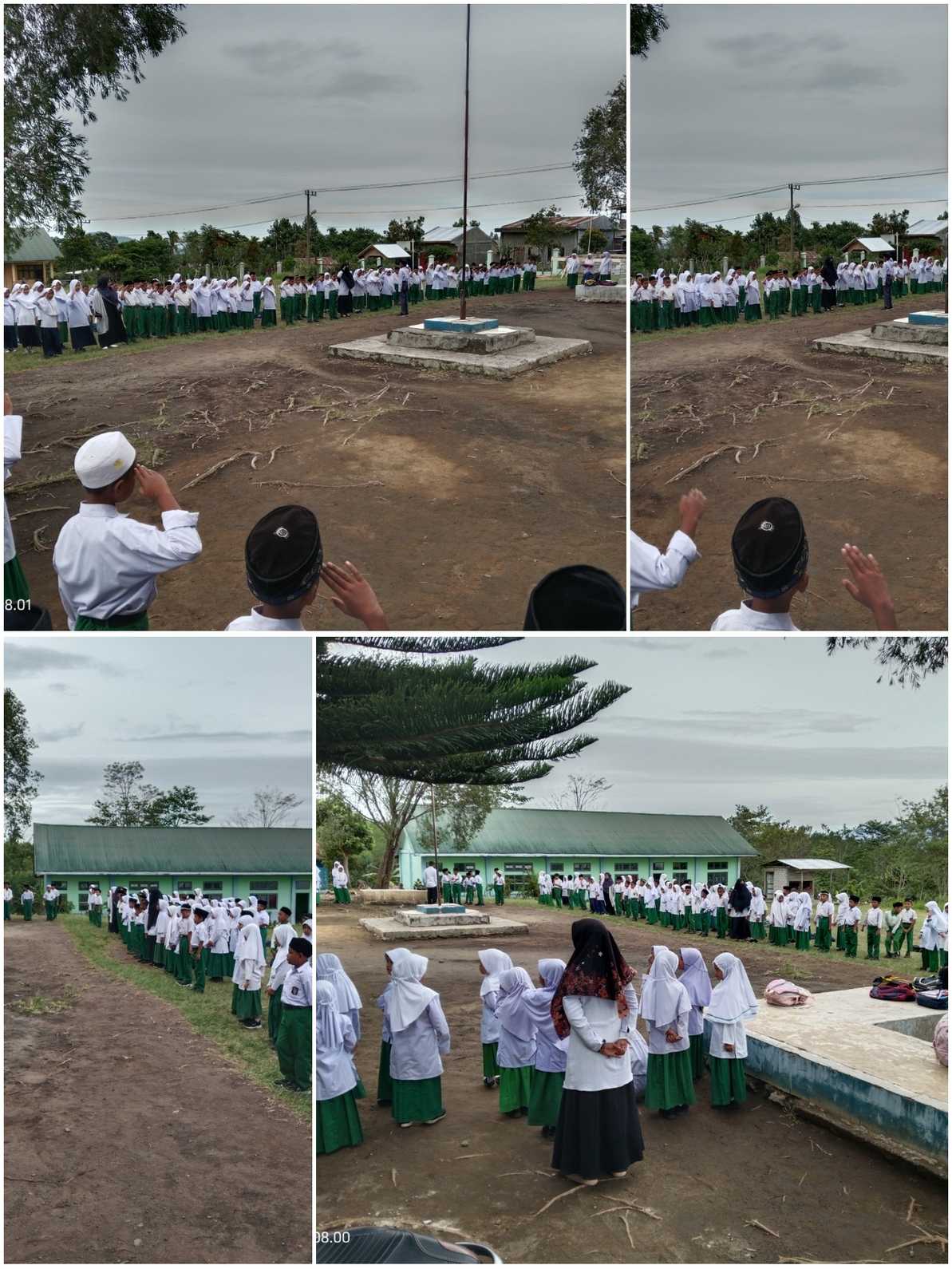 Pembina Upacara di MIS Blang Rakal Ingatkan Siswa Kelas V Hadapi Geladi UNBK Pembina Upacara di MIS Blang Rakal Ingatkan Siswa Kelas V Hadapi Geladi UNBK