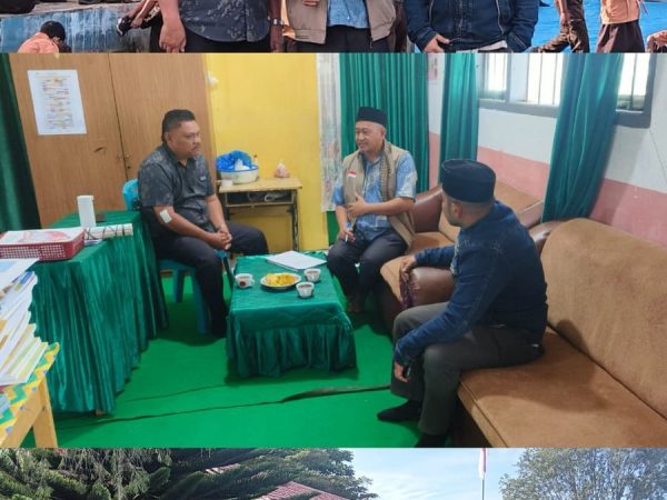 Kasubbag TU Kemenag Bener Meriah Tinjau Pembangunan MIS Blang Rakal dari Program Infaq ASN