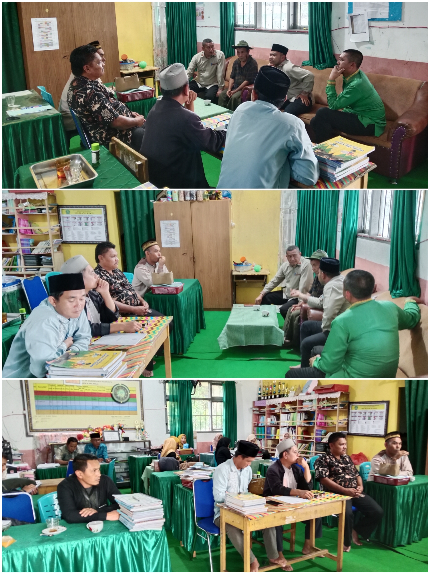 Kasubbag TU Kemenag Bener Meriah Temui Penghibah Tanah untuk Sarana Umum di Blang Rakal